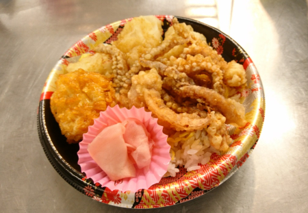 横浜高島屋-いか天丼2